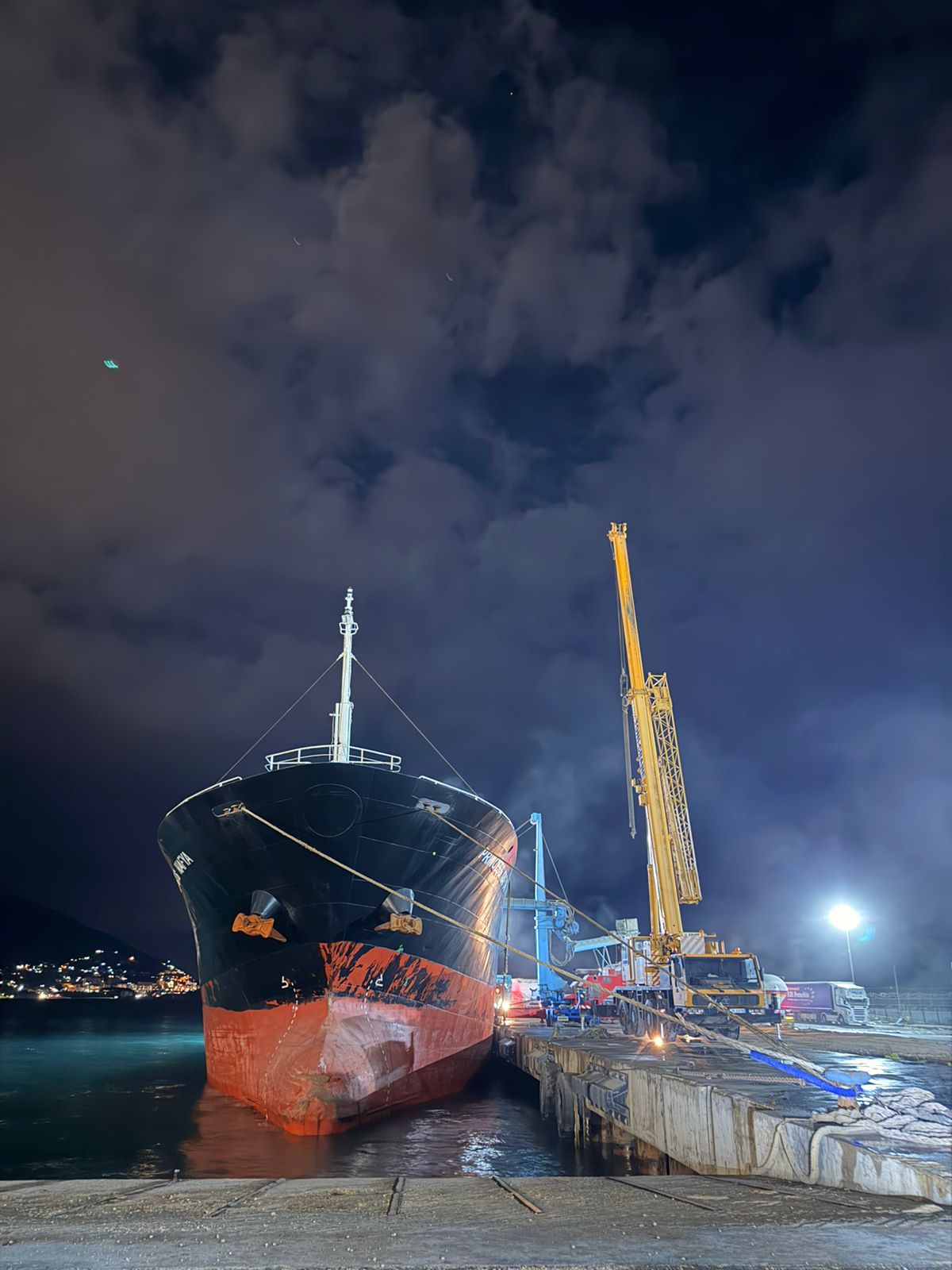 Night port operation